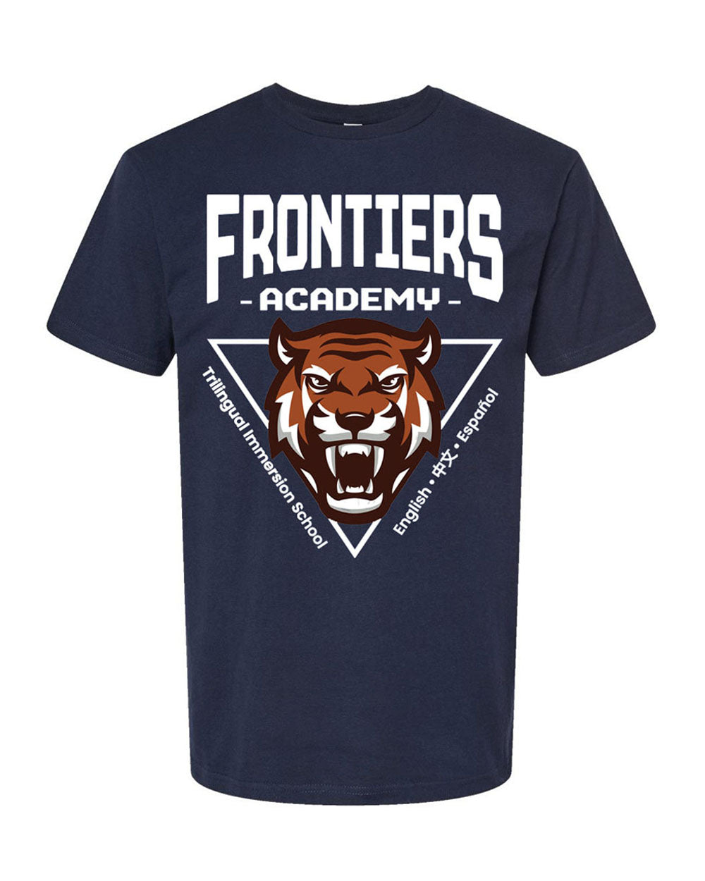 Adult Unisex Short Sleeve Spirit Shirt Navy